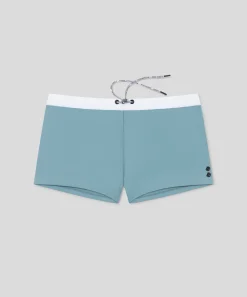 Discount Boxer de bain à ceinture contrastée Boxers De Bain | Boxers De Bain