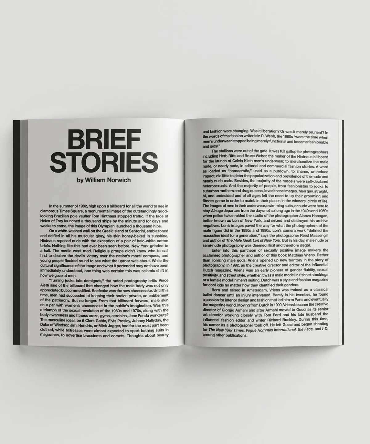 New Brief Stories No.1 par Matthias Vriens Petits Accessoires | Accessoires De Plage