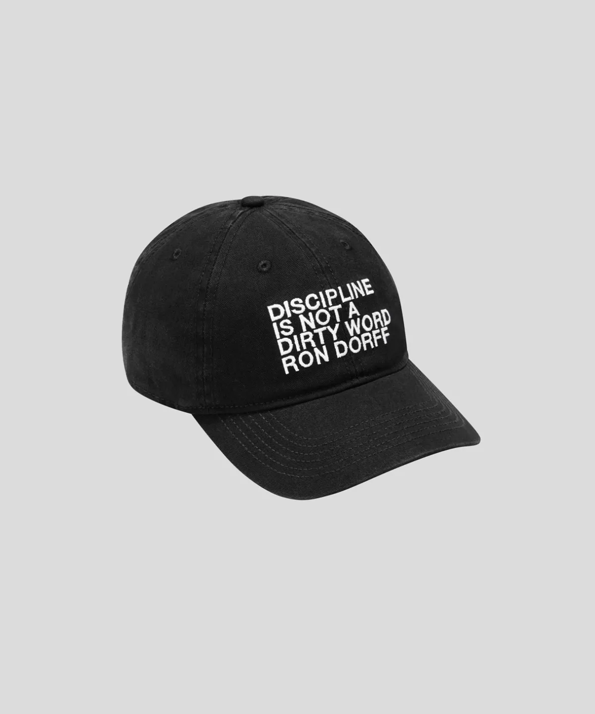 New Casquette en coton brodée "DISCIPLINE" Casquettes | Casquettes
