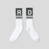 Best Chaussettes de sport à lignes irrégulières Chaussettes | Chaussettes