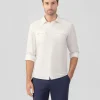 Sale Chemise en coton et lin à poches Chemises