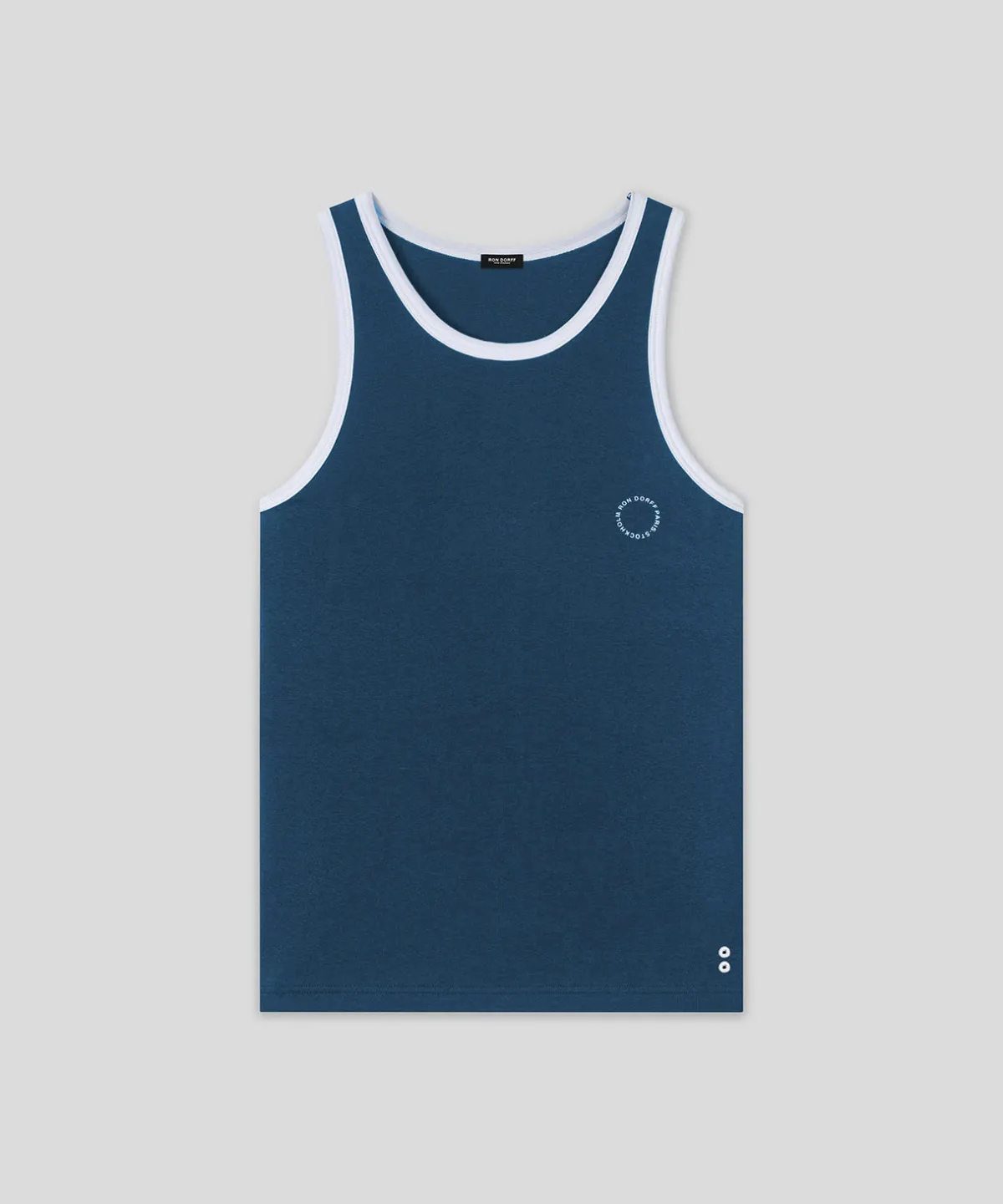 Clearance Débardeur côtelé à bandes T-Shirts D'Intérieur | Pyjamas