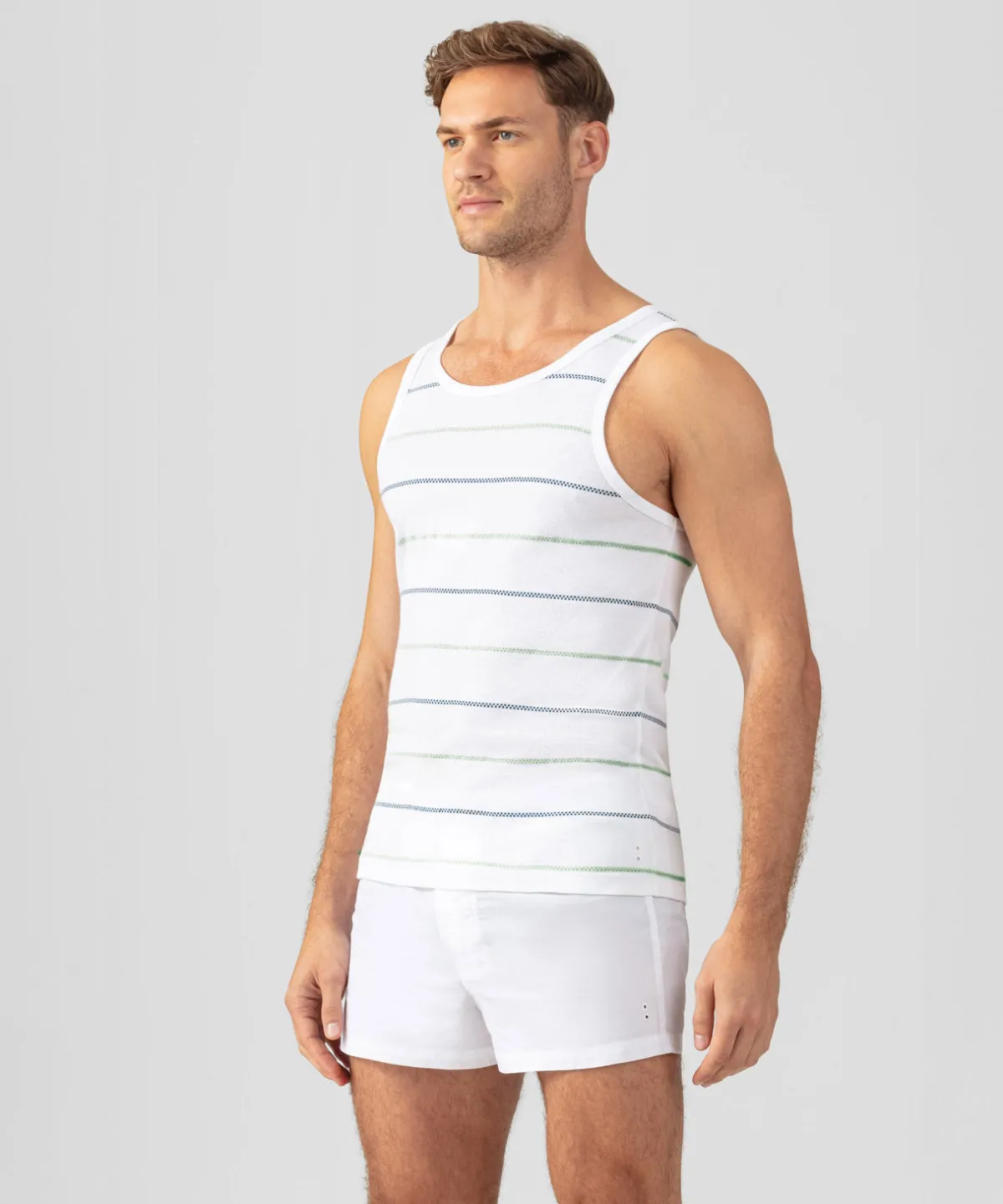 Online Débardeur côtelé à motif nordique Pyjamas | T-Shirts D'Intérieur
