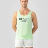 Sale Débardeur en coton organique "BEACH BOY" Pyjamas | T-Shirts D'Intérieur