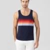 Sale Débardeur en coton organique à rayures Pyjamas | T-Shirts D'Intérieur