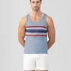 Fashion Débardeur en coton organique à rayures Pyjamas | T-Shirts D'Intérieur
