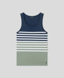 Hot Débardeur en coton organique à rayures Pyjamas | T-Shirts D'Intérieur