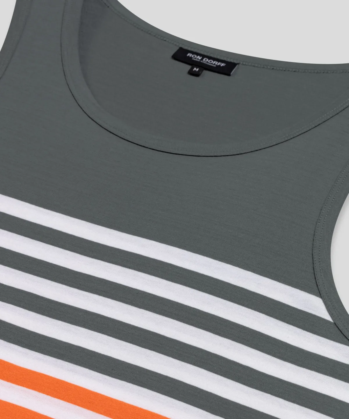 Outlet Débardeur en coton organique à rayures Pyjamas | T-Shirts D'Intérieur