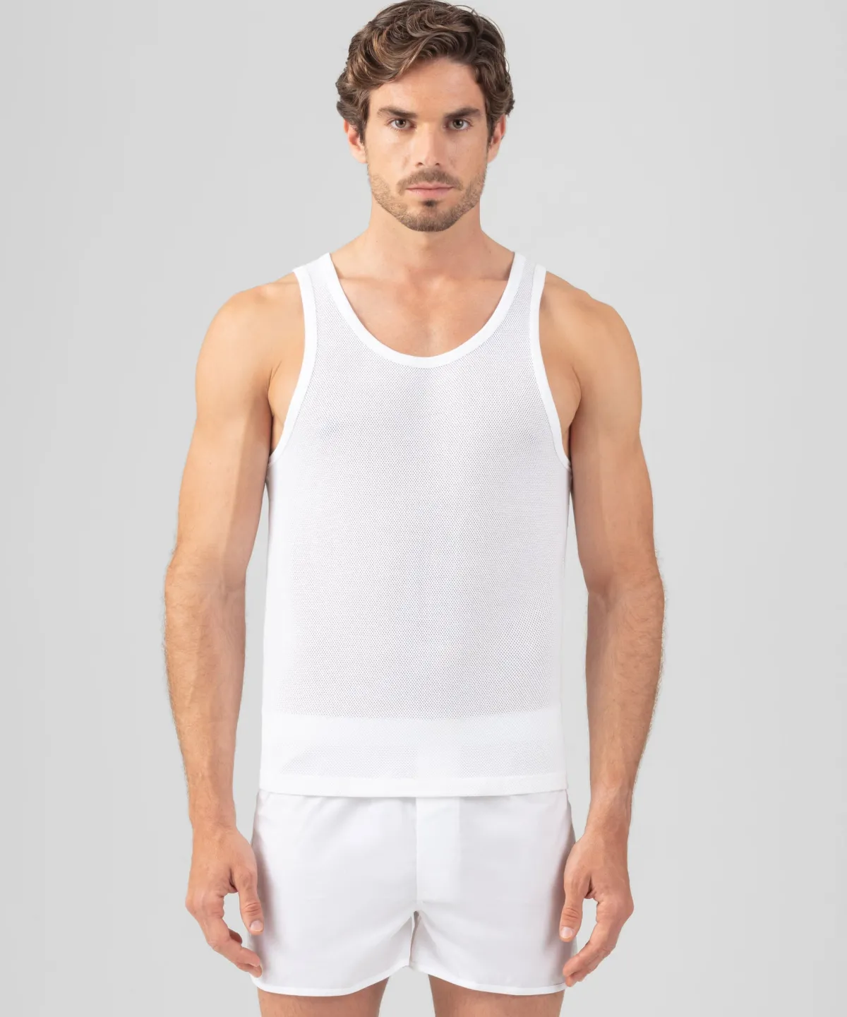 Discount Débardeur en filet de coton Pyjamas | T-Shirts D'Intérieur