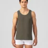 Clearance Débardeur en filet de coton Pyjamas | T-Shirts D'Intérieur