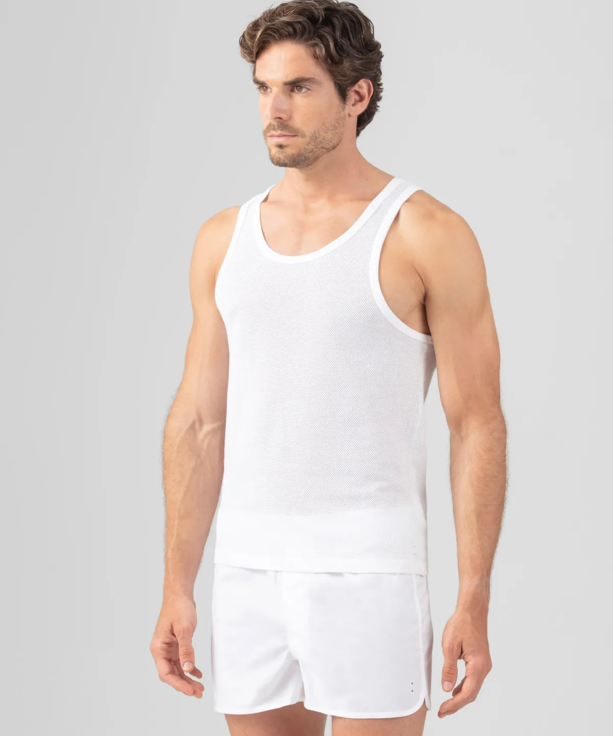 Discount Débardeur en filet de coton Pyjamas | T-Shirts D'Intérieur
