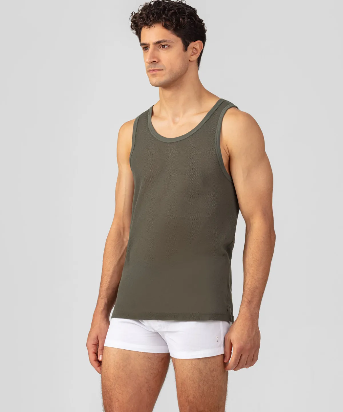 Clearance Débardeur en filet de coton Pyjamas | T-Shirts D'Intérieur