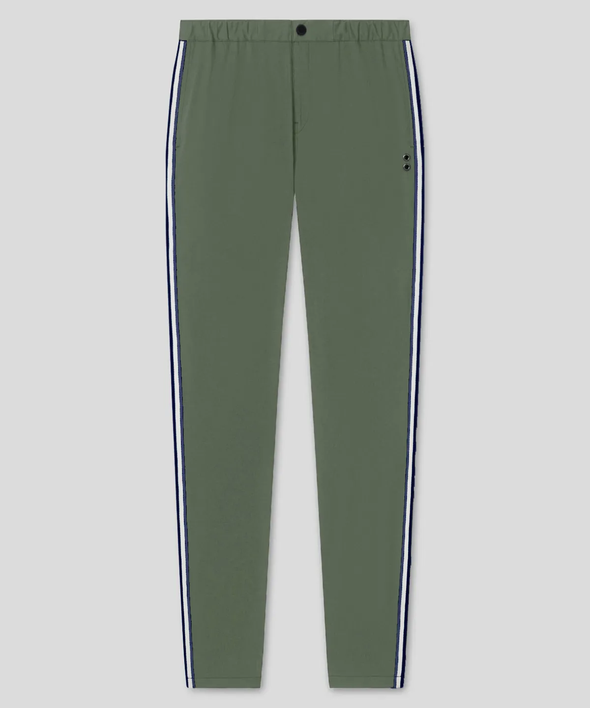 Outlet Pantalon chino sport à bandes latérales Pantalons