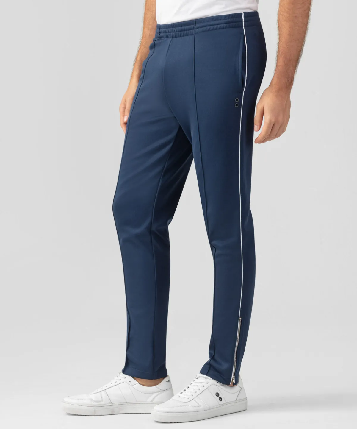 New Pantalon en coton avec passepoil Pantalons