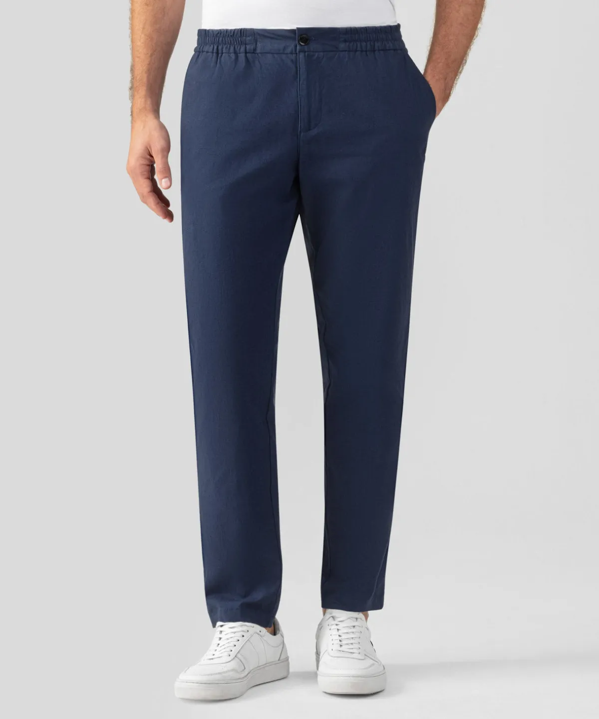 Hot Pantalon en lin et coton Pantalons