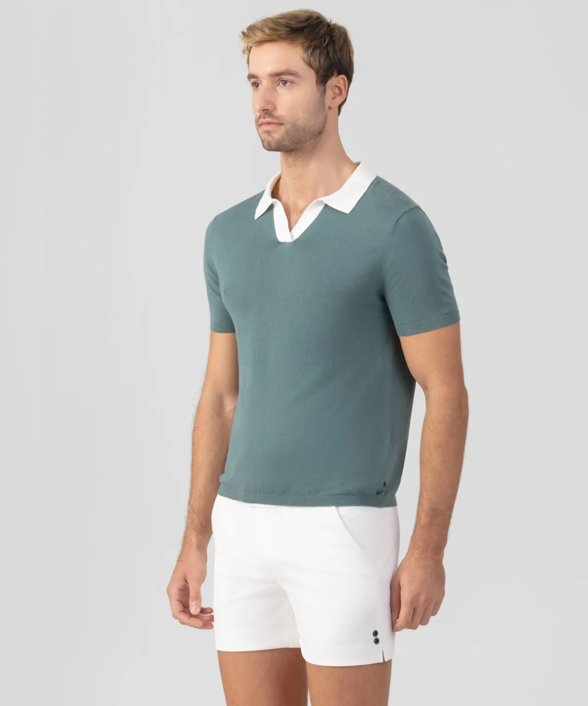 Hot Polo en coton et lin Polos