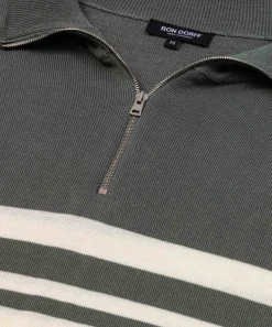 New Polo en coton et soie bicolore Polos