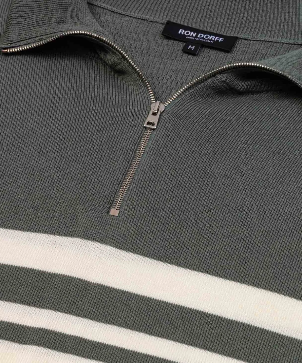 New Polo en coton et soie bicolore Polos