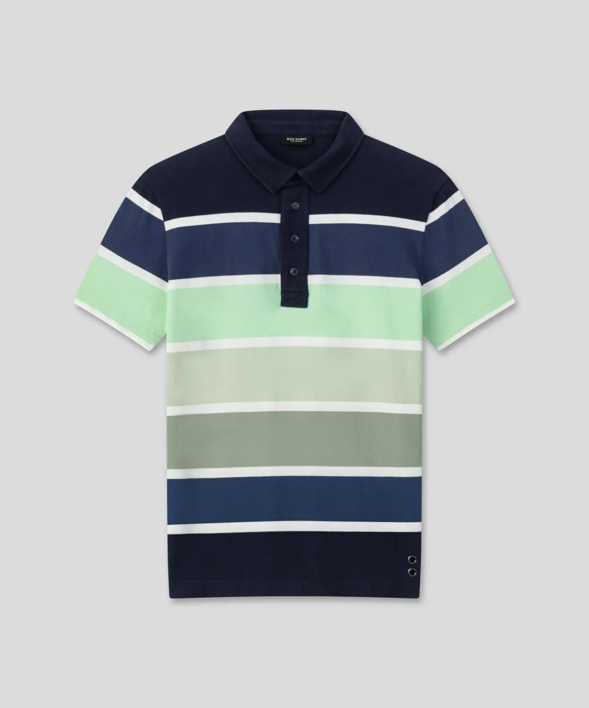 Discount Polo en coton piqué à larges rayures Polos
