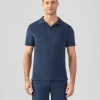 New Polo en coton terry à col V Polos