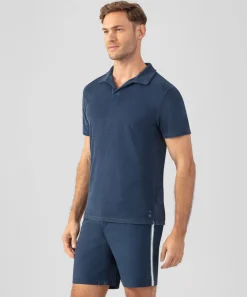 New Polo en coton terry à col V Polos
