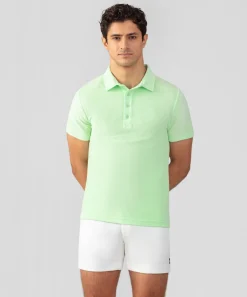 Clearance Polo en coton terry avec col piqué Polos