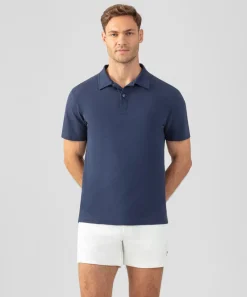 Online Polo en filet de coton Polos