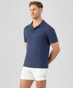 Online Polo en filet de coton Polos