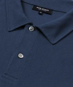 Online Polo en filet de coton Polos
