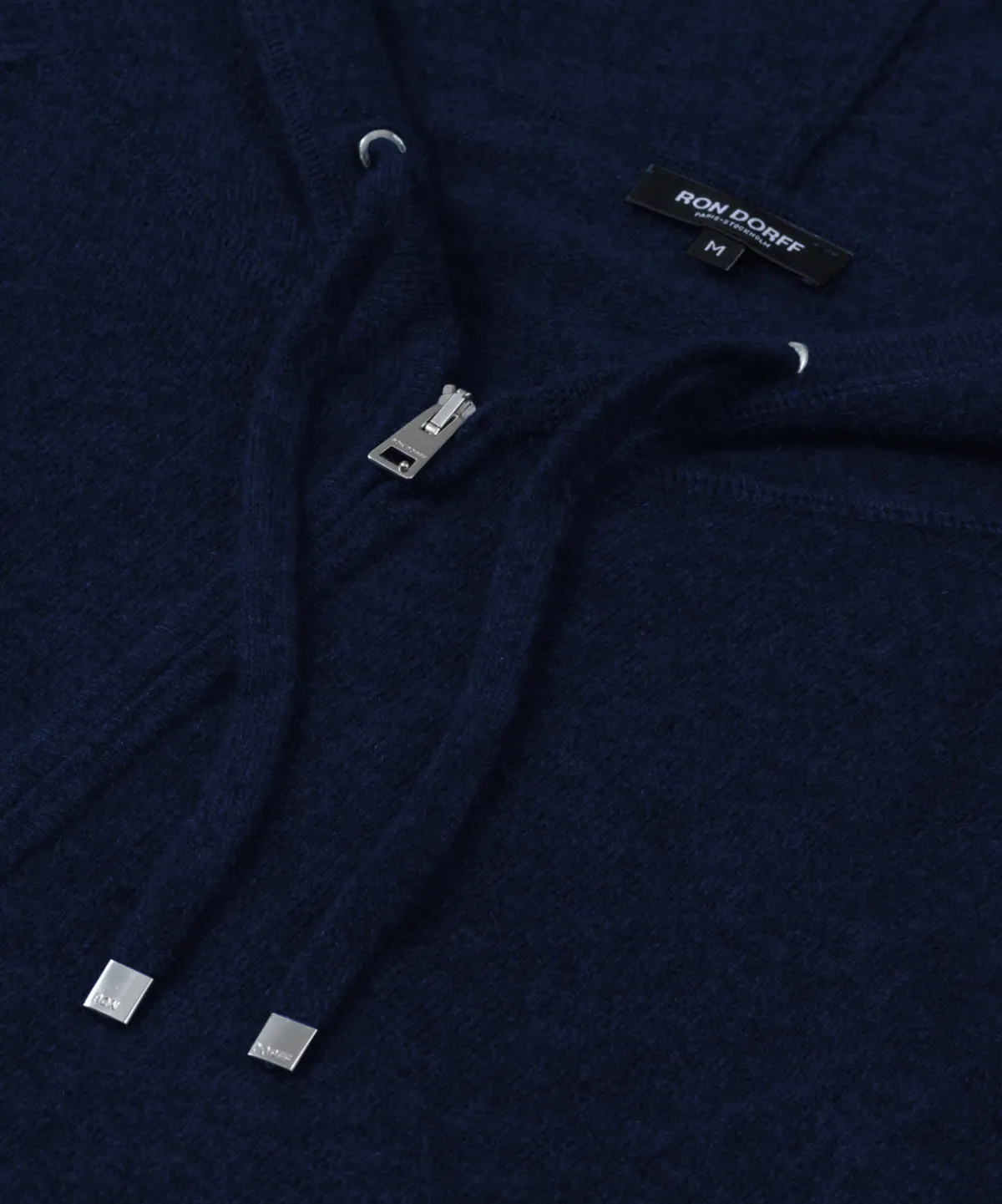 Fashion Pull à capuche zippé en cachemire Pulls Maille Et Cachemire