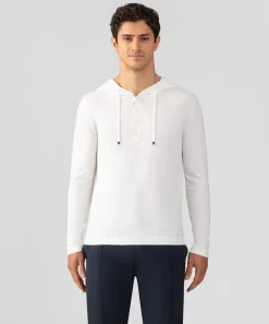 Discount Pull léger à capuche en coton soie Pulls Maille Et Cachemire