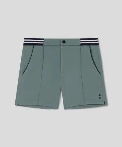 Discount RD Tennis Shorts avec ceinture rayée Shorts