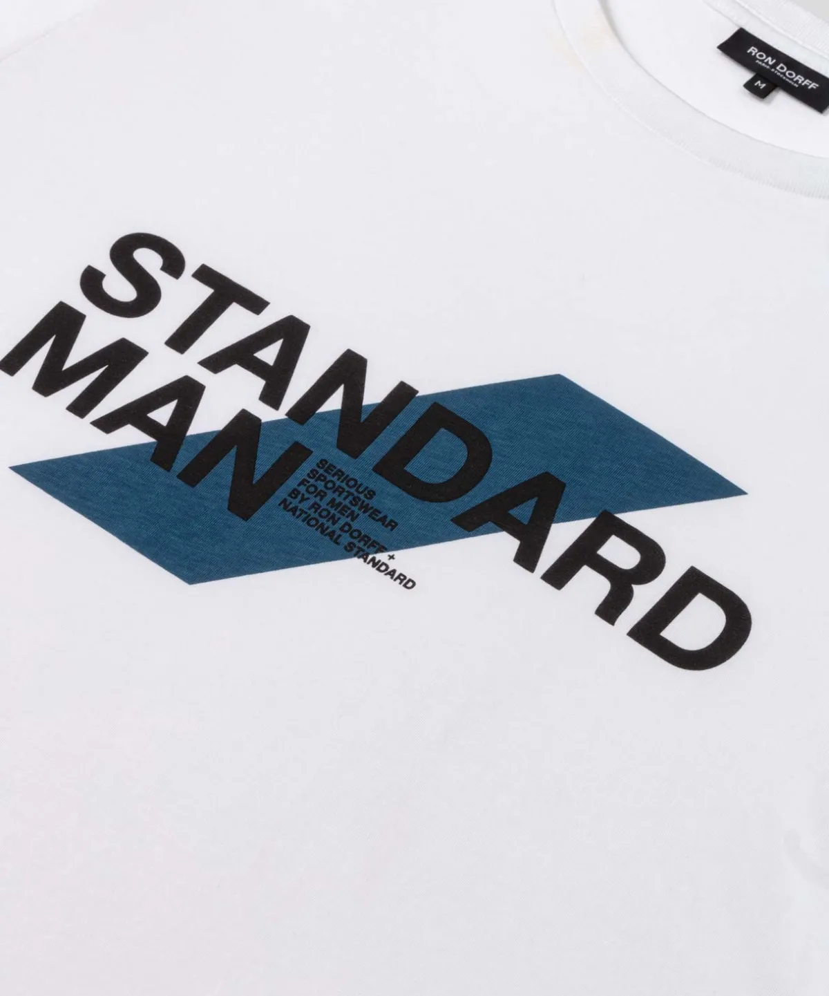New + NATIONAL STANDARD T-shirt en coton organique "STANDARD MAN" T-Shirts D'Intérieur | T-Shirts