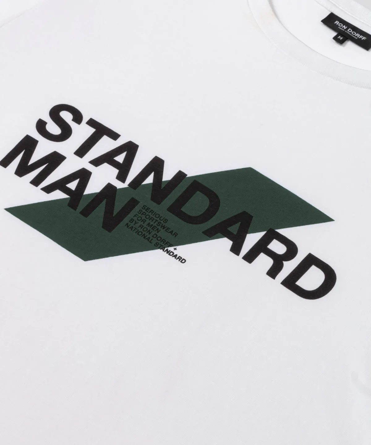New + NATIONAL STANDARD T-shirt en coton organique "STANDARD MAN" T-Shirts D'Intérieur | T-Shirts
