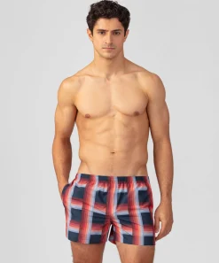 Discount Short de bain à larges carreaux Shorts De Bain | Shorts De Bain