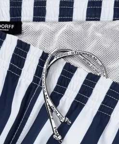 Fashion Short de bain à rayures Shorts De Bain | Shorts De Bain