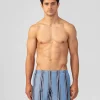 Discount Short de bain à rayures irrégulières Shorts De Bain | Shorts De Bain