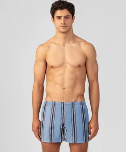 Discount Short de bain à rayures irrégulières Shorts De Bain | Shorts De Bain