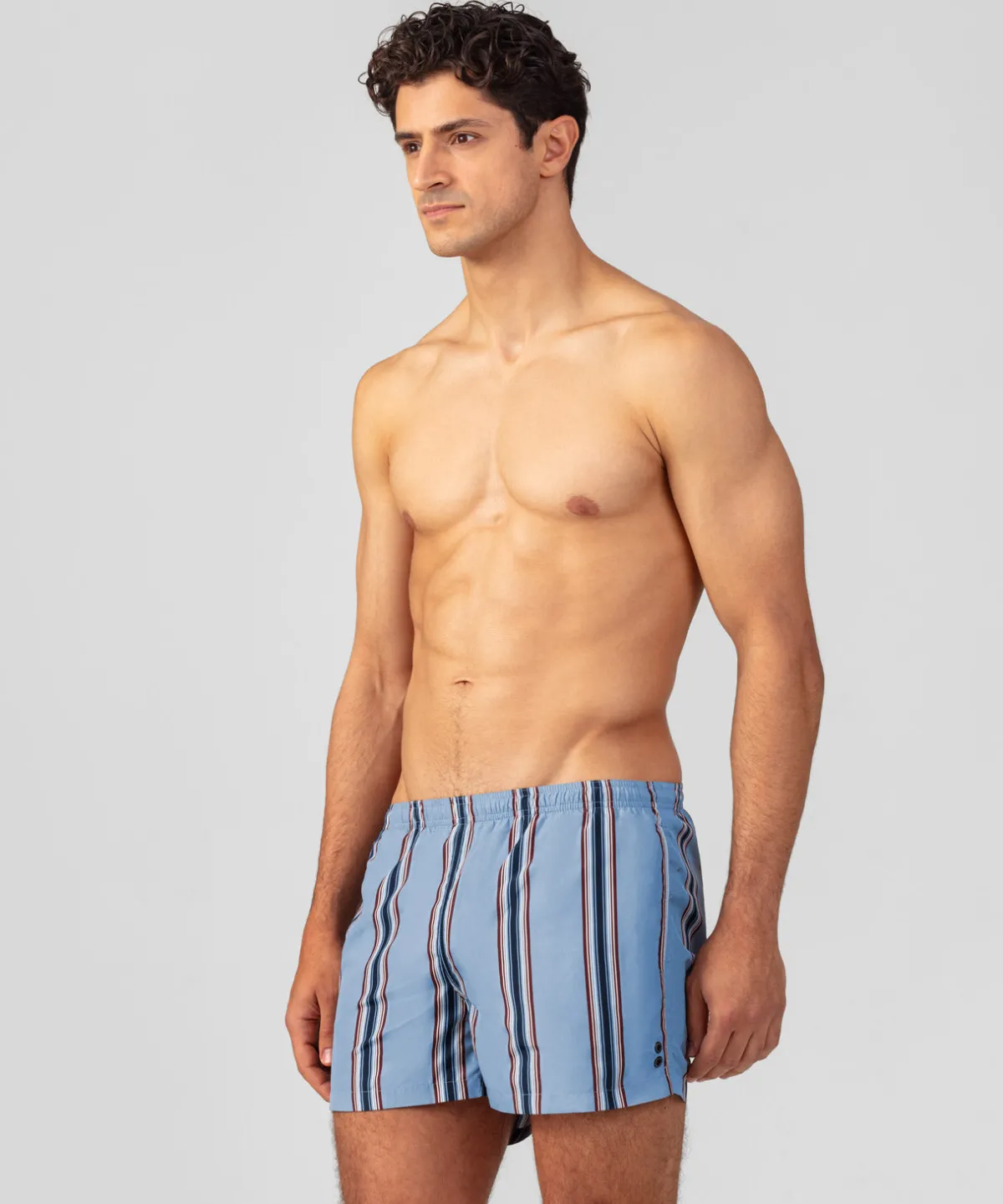 Discount Short de bain à rayures irrégulières Shorts De Bain | Shorts De Bain
