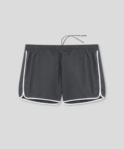 Hot Short de bain avec bandes contrastées arrondies Shorts De Bain | Shorts De Bain