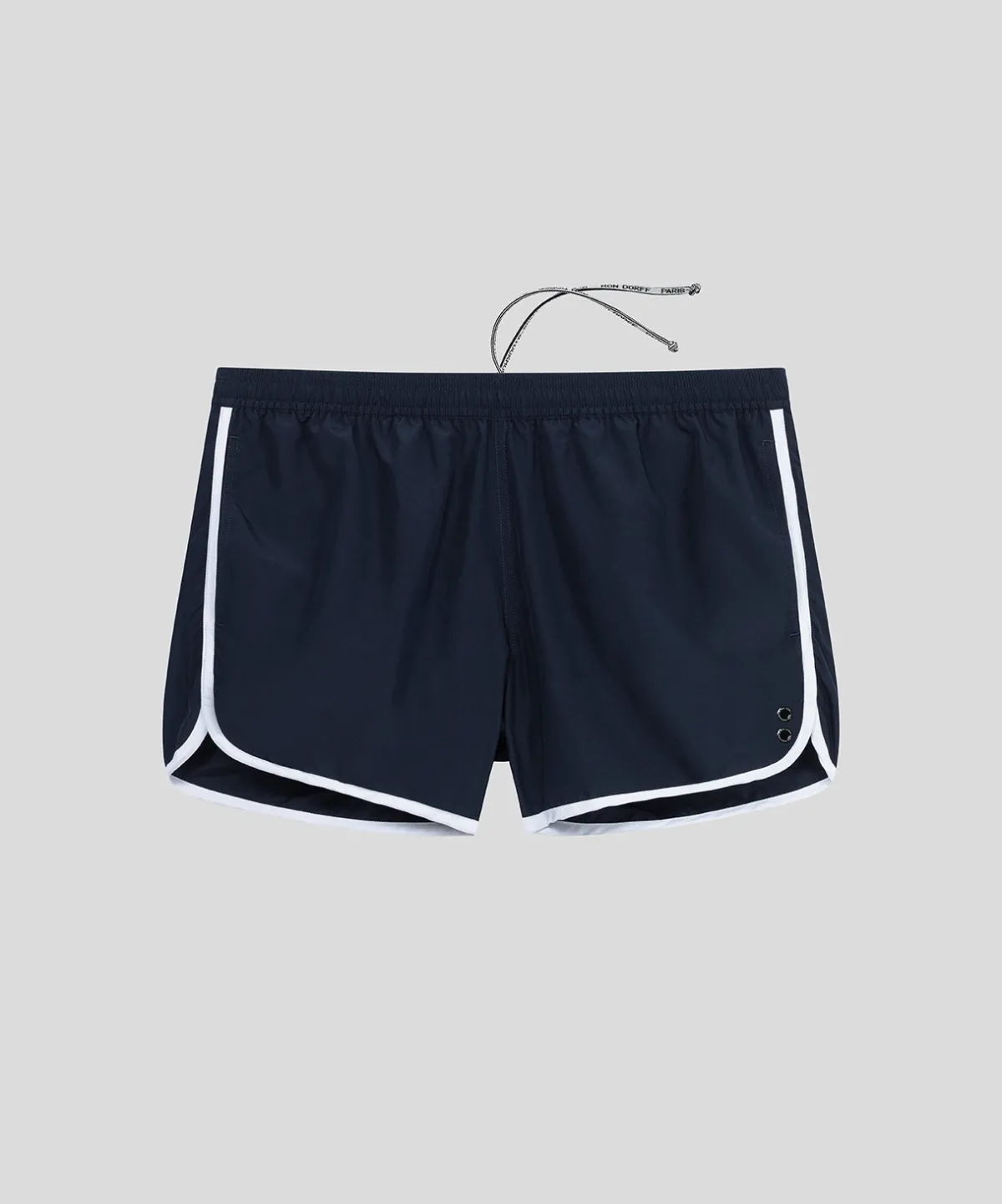 Best Short de bain avec bandes contrastées arrondies Shorts De Bain | Shorts De Bain
