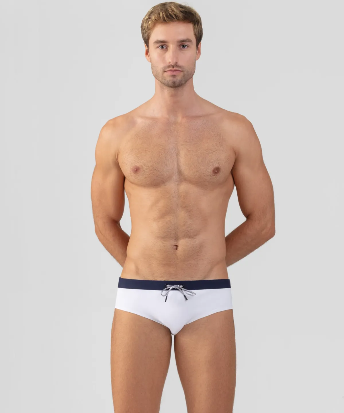 Best Slip de bain à ceinture contrastée Slips De Bain | Slips De Bain