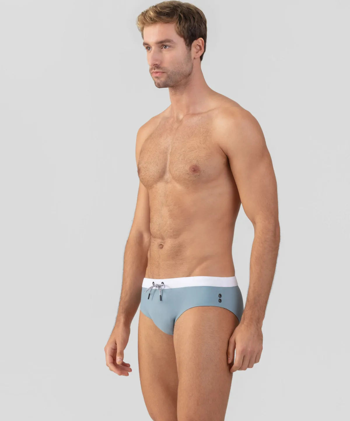 Outlet Slip de bain à ceinture contrastée Slips De Bain | Slips De Bain