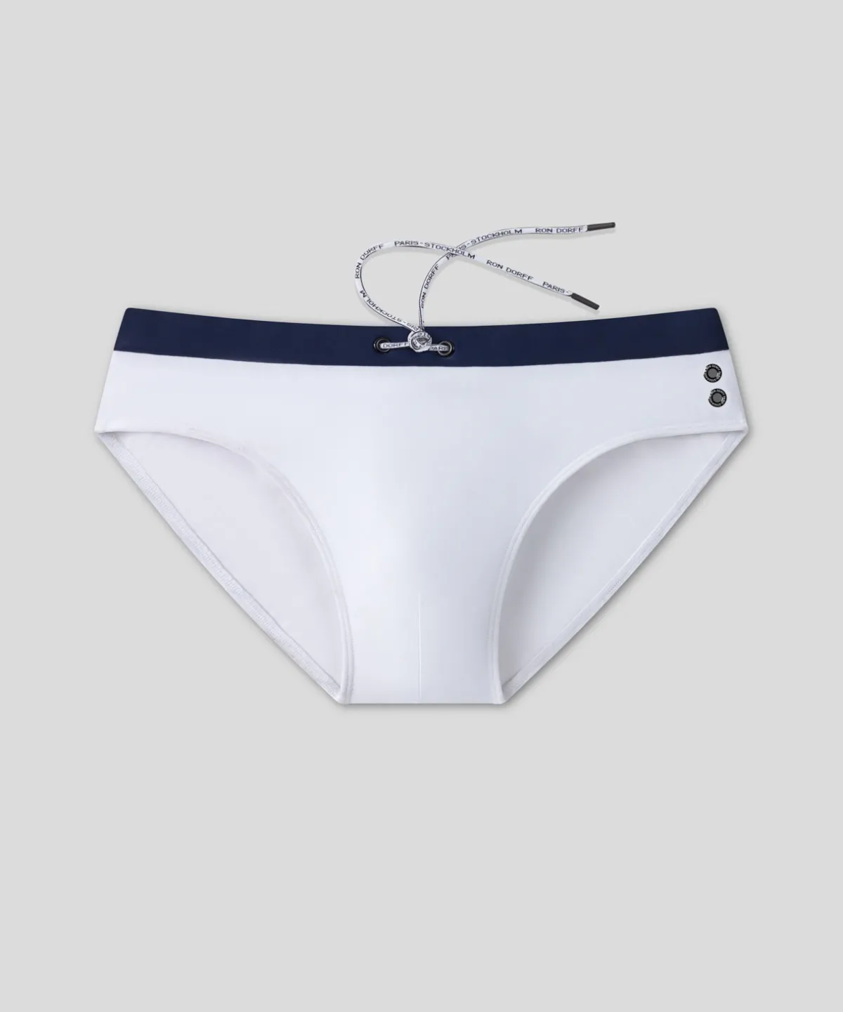 Best Slip de bain à ceinture contrastée Slips De Bain | Slips De Bain
