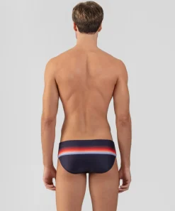 Hot Slip de bain à rayures Slips De Bain | Slips De Bain