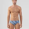 New Slip de bain à rayures diagonales Slips De Bain | Slips De Bain