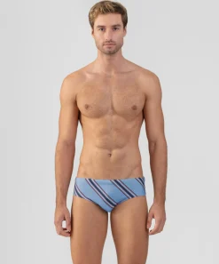 New Slip de bain à rayures diagonales Slips De Bain | Slips De Bain