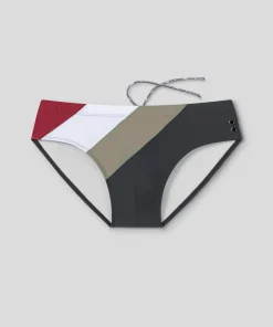 Best Slip de bain à rayures diagonales Slips De Bain | Slips De Bain