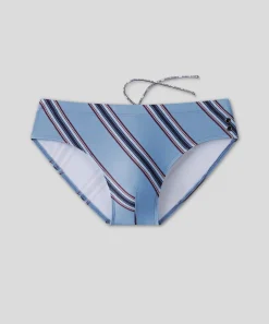 New Slip de bain à rayures diagonales Slips De Bain | Slips De Bain