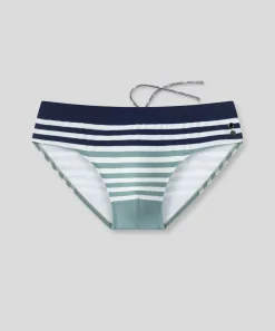 Hot Slip de bain à rayures multicolores Slips De Bain | Slips De Bain
